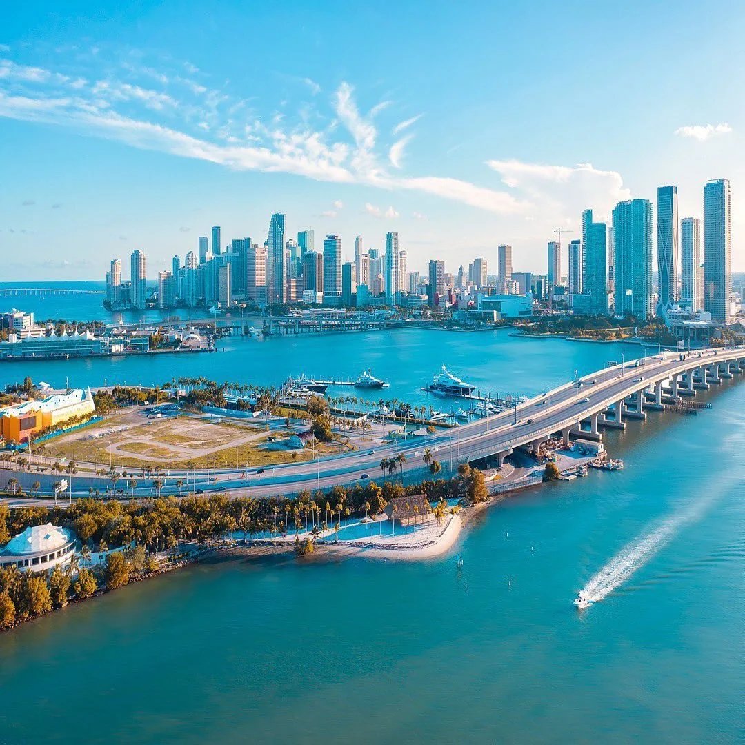 Downtown Miami across Biscayne Bay